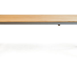 Esstisch PU477 Rüster geölt mit Gestellauszug 100 cm