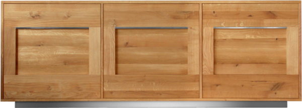 SQ037 Sideboard Wildeiche geölt 3-türig