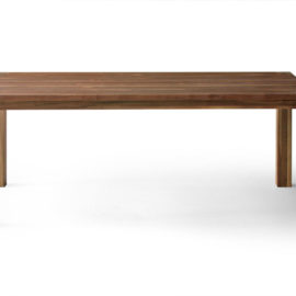 BS200 BASIC Tisch Nussbaum geölt